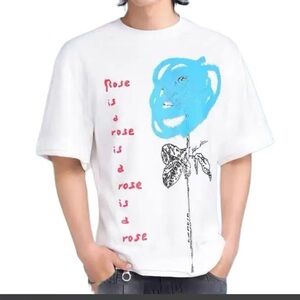 LANVIN "ROSE IS A ROSE" Tee